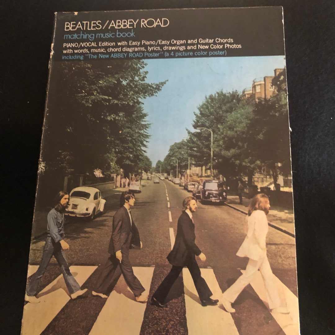 Beatles Abbey Road Song Book Vintage 1969 - Etsy