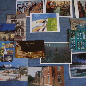 Postcard Assortment - Museum and Travel Cards