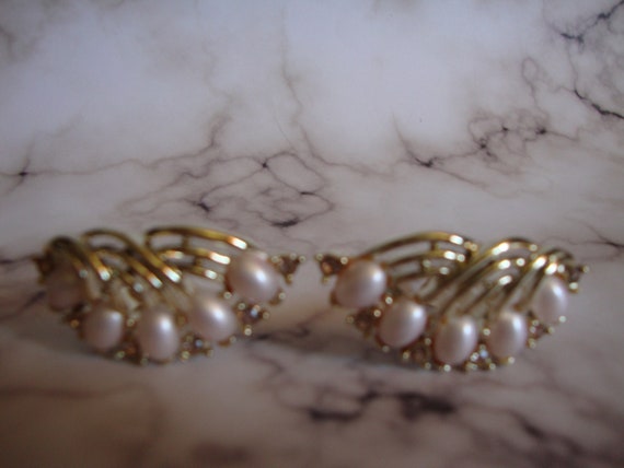 Marboux Brooch and Earring Set, Vintage - image 6