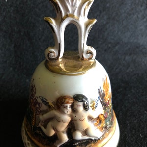 Capodimonte Ceramic Bell From Italy - Etsy