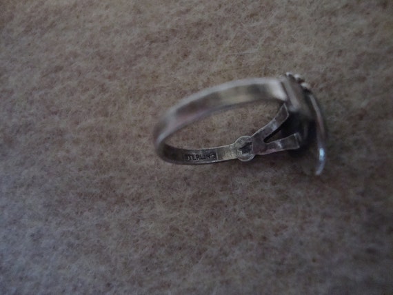 Turquoise Native American Ring - image 8