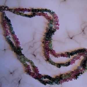 Tourmaline Beaded Necklace