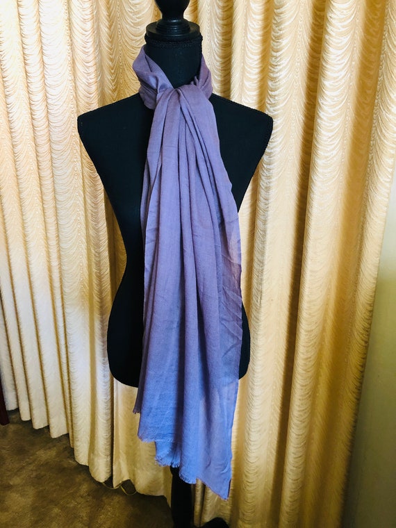 Silk and Wool Scarf/Wrap