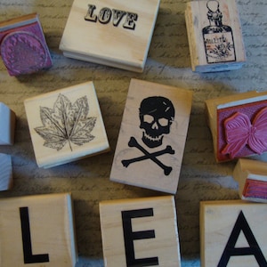Rubber Stamp Set Miscellaneous Mounted Rubber Stamps 9 Rubber