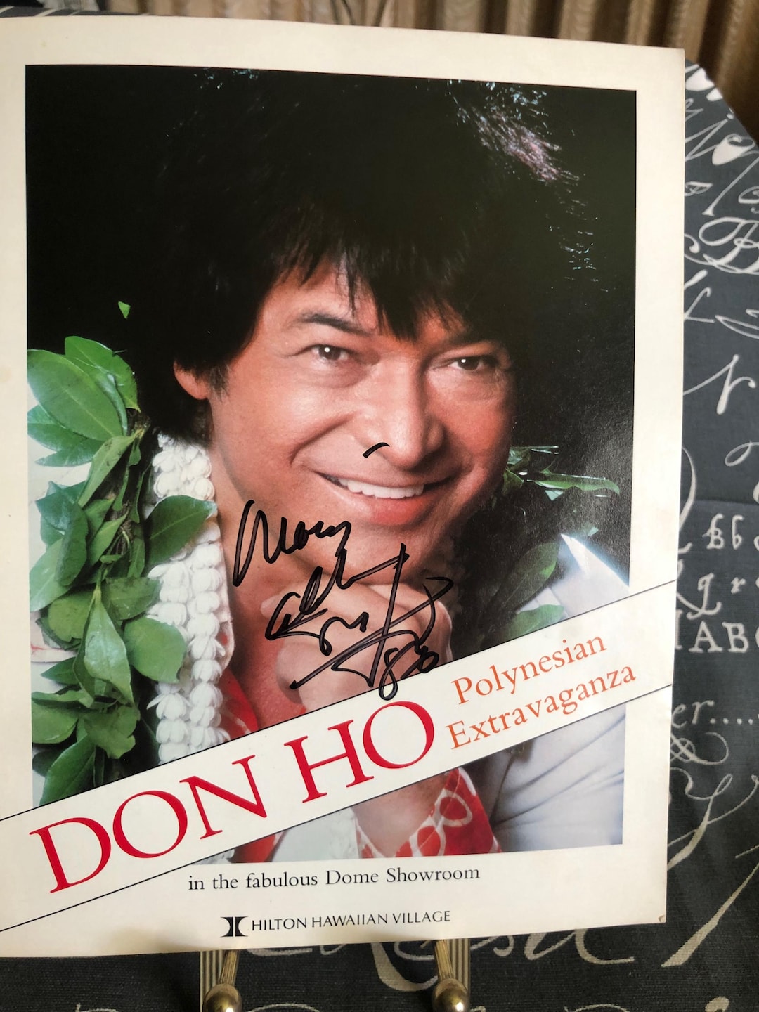 Don Ho Signed Photo From Hawaii 1980s - Etsy