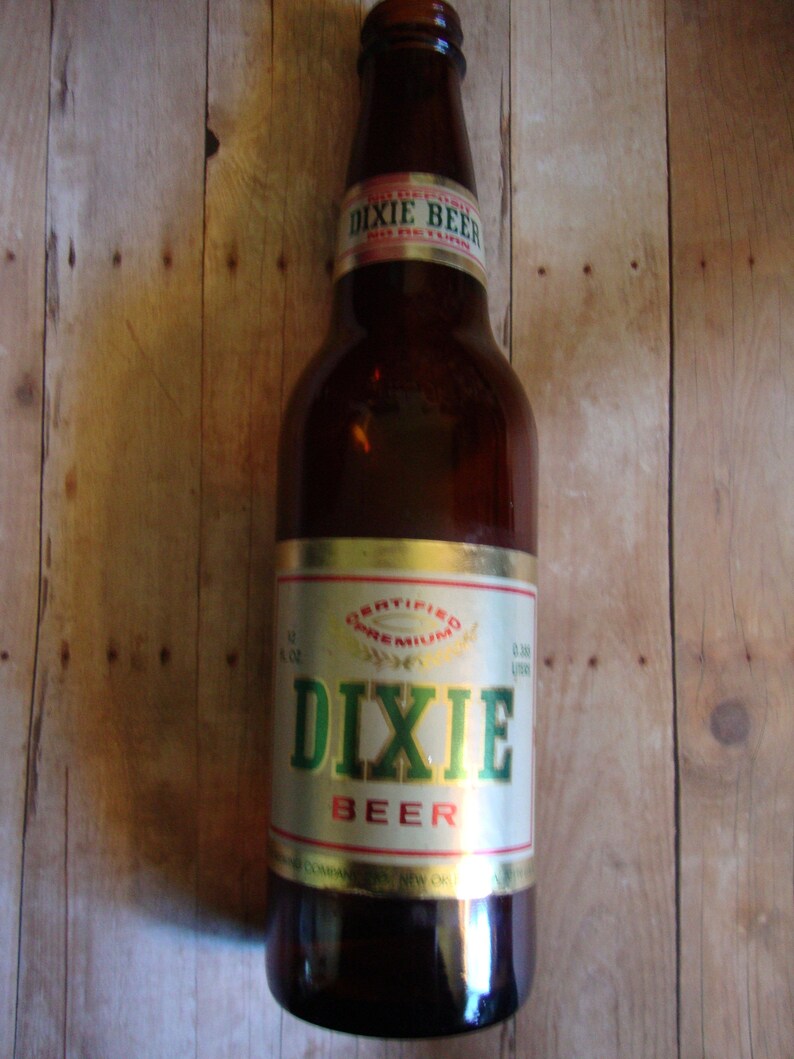 Louisiana Dixie Beer Bottle from New Orleans 1984