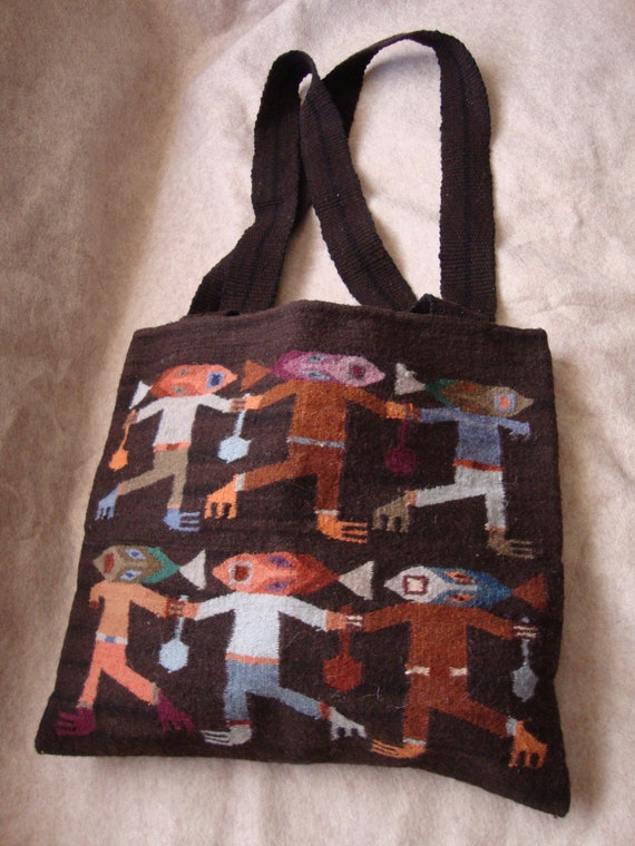Peruvian Connection Wool Tote