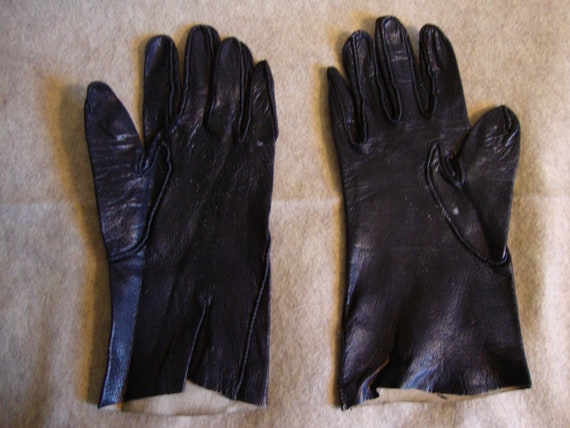 Deer Skin Gloves, Stetson, Vintage - image 2