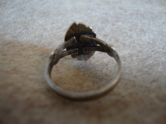 Turquoise Native American Ring - image 6
