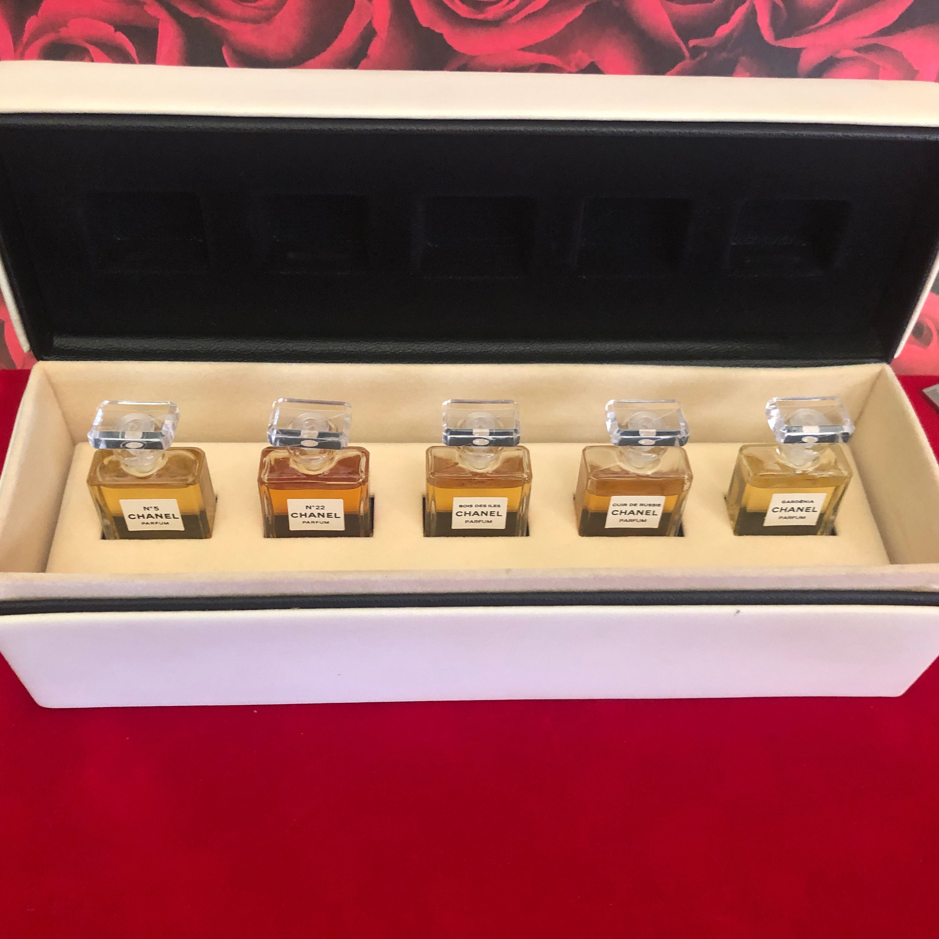 Chanel fragrance wardrobe miniature gift set sale