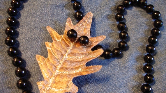 Scout & Lark Black Onyx Bead Necklace in Vermeil Scout & Lark Black Onyx Bead Necklace in Vermeil
