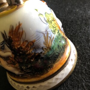 Capodimonte Ceramic Bell From Italy - Etsy