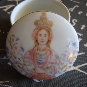 Hibel Princessa Trinket Box, By Rosenthal