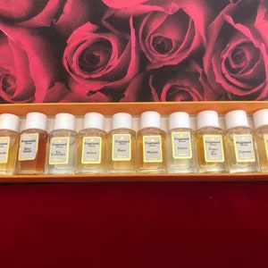 Fragonard Perfume Coffret 10 bottles