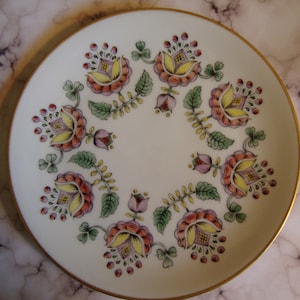 Arzberg Flowered Plate, 1957