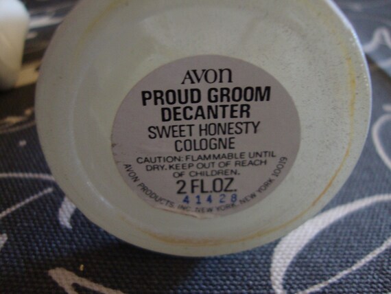 Avon Groom Perfume Bottle - image 2