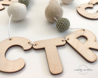 CTR Garland Banner - Choose The Right | Baptism | Great To Be 8 | Missionary | Homecoming | Farewell | Primary | DIY | LDS | Mission