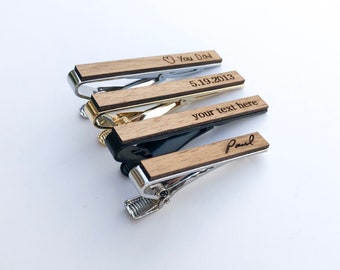 Personalized Tie Clip, Tie Bar, Custom, Fathers Day gift, Dad gift, Wedding, groom, groomsmen, Wedding gift, Husband, Men accessories, boy