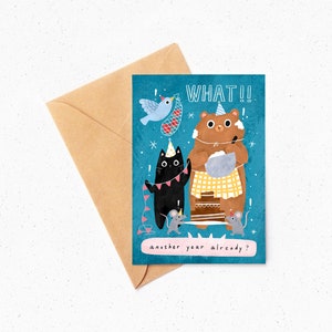 Carte postale d’anniversaire