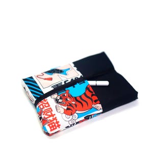 Custodia in tessuto giapponese per e-reader, design manga di Tokyo – Compatibile con Kindle, Kobo, Vivlio, PocketBook – Regalo fatto a mano per gli amanti della lettura