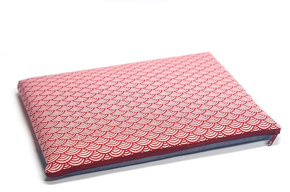 Housse MacBook Pro 13, étui japonais rouge ordinateur portable 13