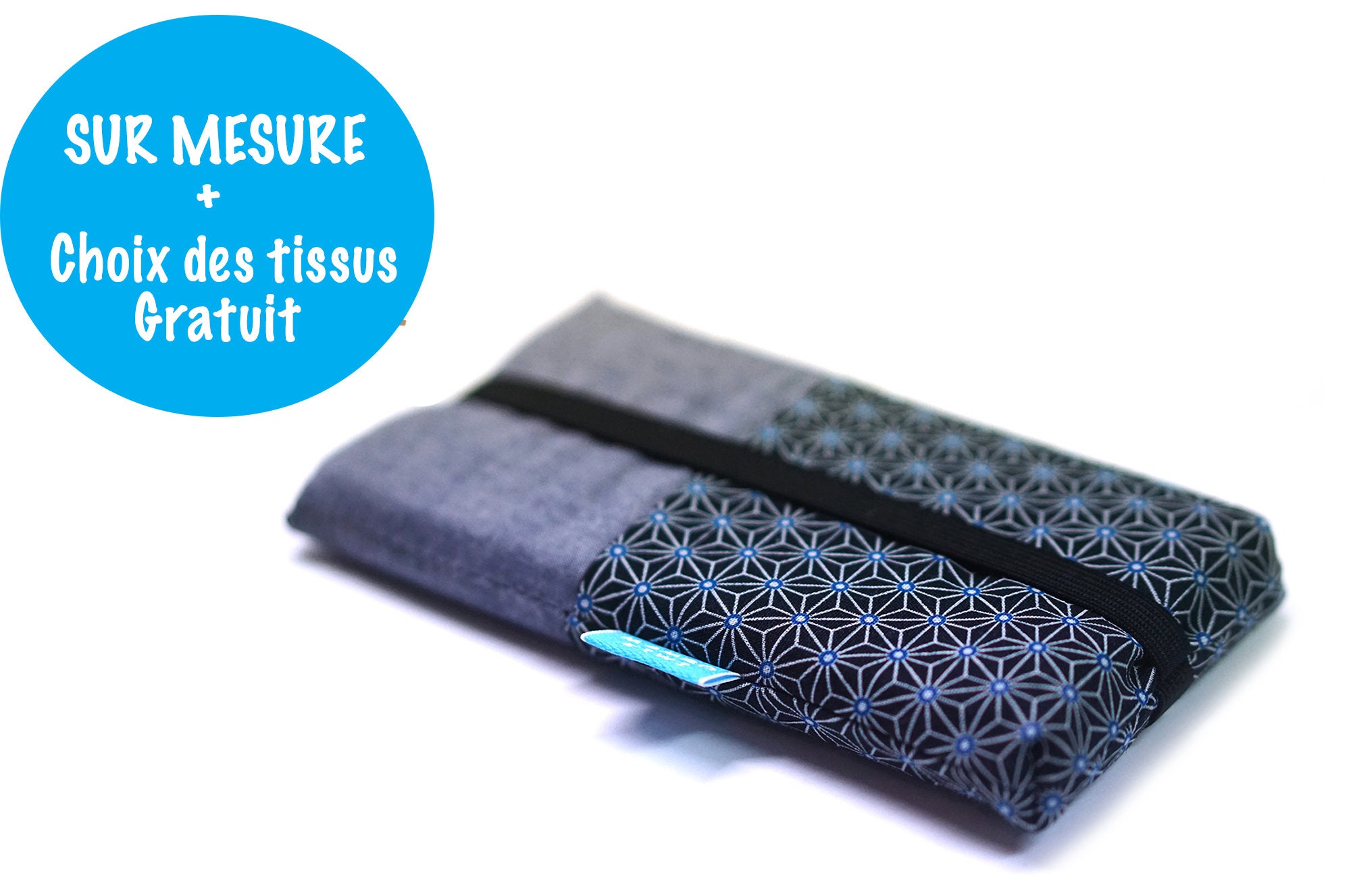 Couverture pour liseuse Clara HD de Kobo - Étui en tissu avec