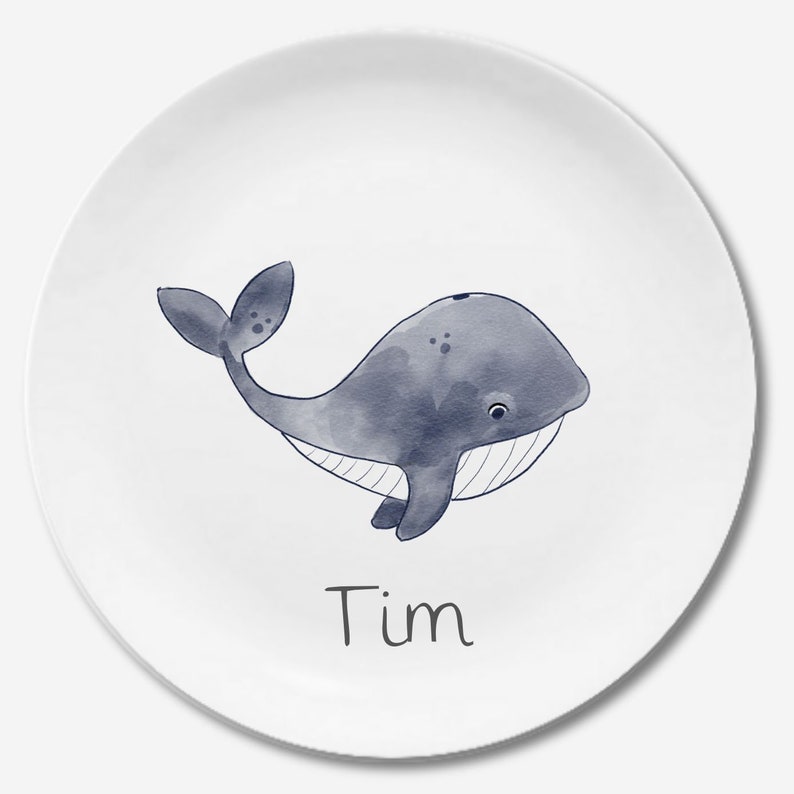 Children's dishes set with name fox Wal