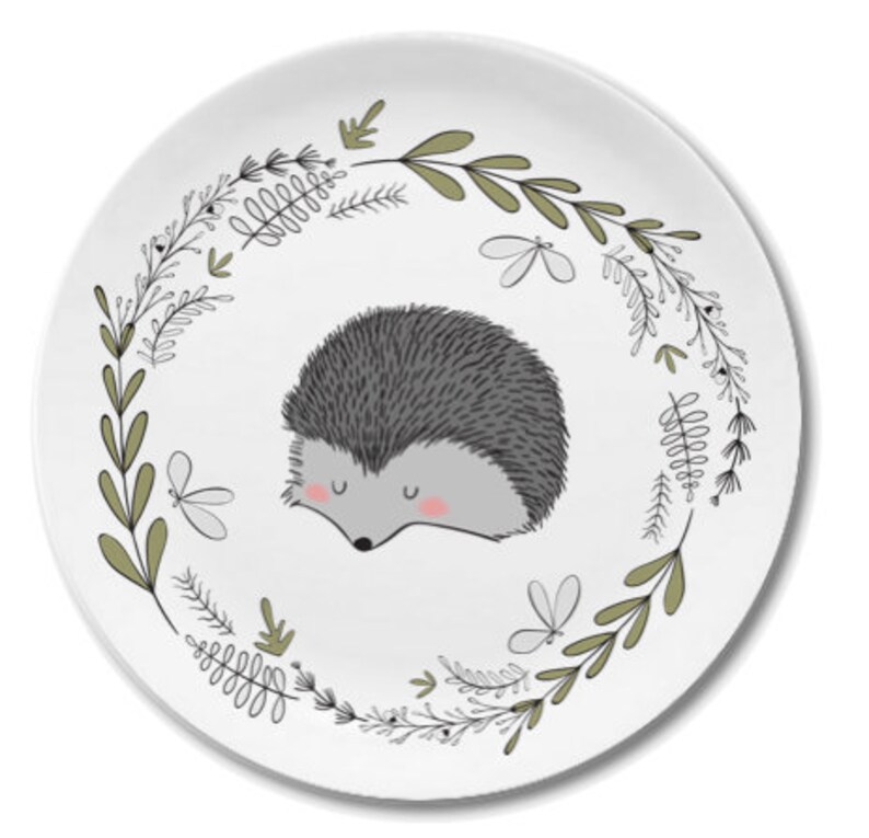 Children's dishes set with name bear Igel