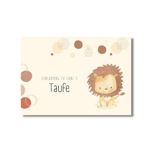 Cartes d'invitation communion ensemble carte d'invitation personnalisée cartes d'invitation inscription scolaire baptême anniversaire premier anniversaire lion