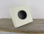 Single Cardboard Planter - White - Wall Planter