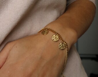 Bérénice bracelet // stainless steel // tan tao jewelry