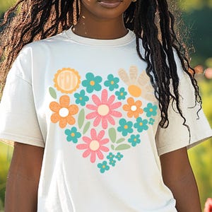 Subtle F*ck Trump Floral FDT t-Shirt Anti-Trump, Summer Tee, Feminist Protest Art, Political T-Shirt, Liberal Activist Gift Comfort Colors