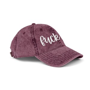 Vintage Embroidered Protest Fuck Ice Hat Anti-ICE Statement Cap image 7