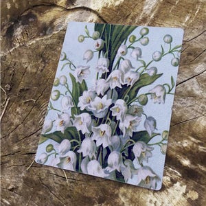 White Flower Vintage Advertising Enamel Metal TIN SIGN Wall Plaque