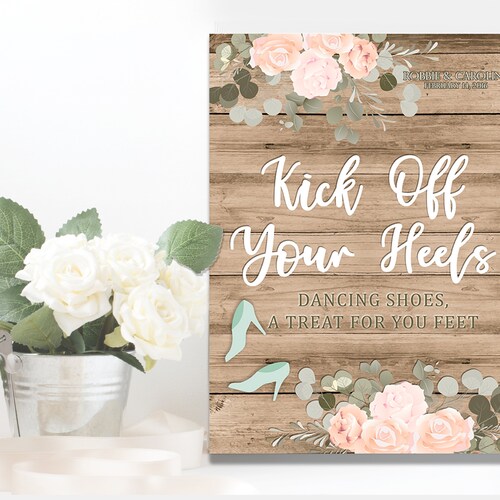 Dancing Feet Wedding Signs - Etsy