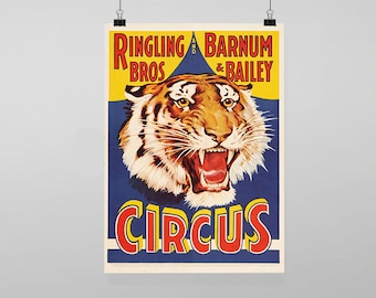 Le cirque The circus Figurine publicitaire Le tigre 
