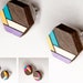 see more listings in the Wooden stud earrings section