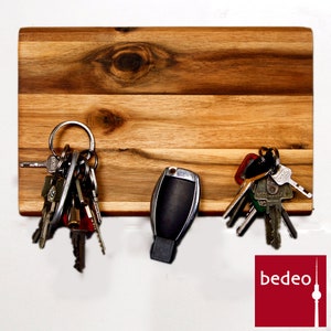 Magnet wooden key rack - wooden gift