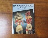 1991 The Brooklyn Museum Six Kachina Doll Cards postcard book