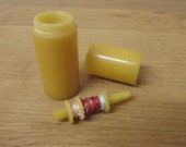 Vintage butterscotch Bakelite sewing etui