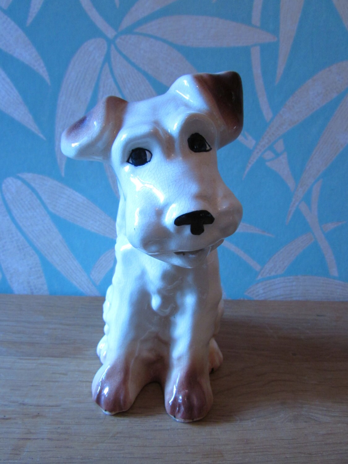 Image of 1930S Sylvac-style Porcelain Terrier