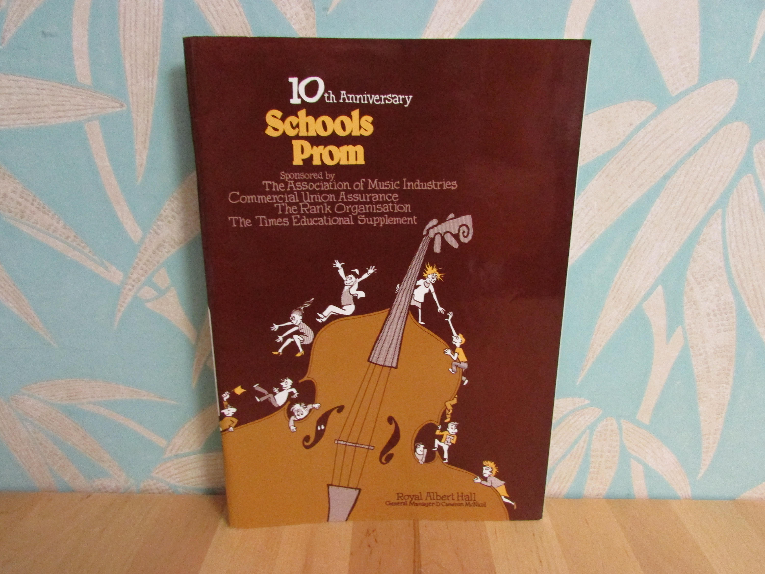 Image of 10Th Anniversary Schools Prom 1984 Souvenir Programme, Royal Albert Hall