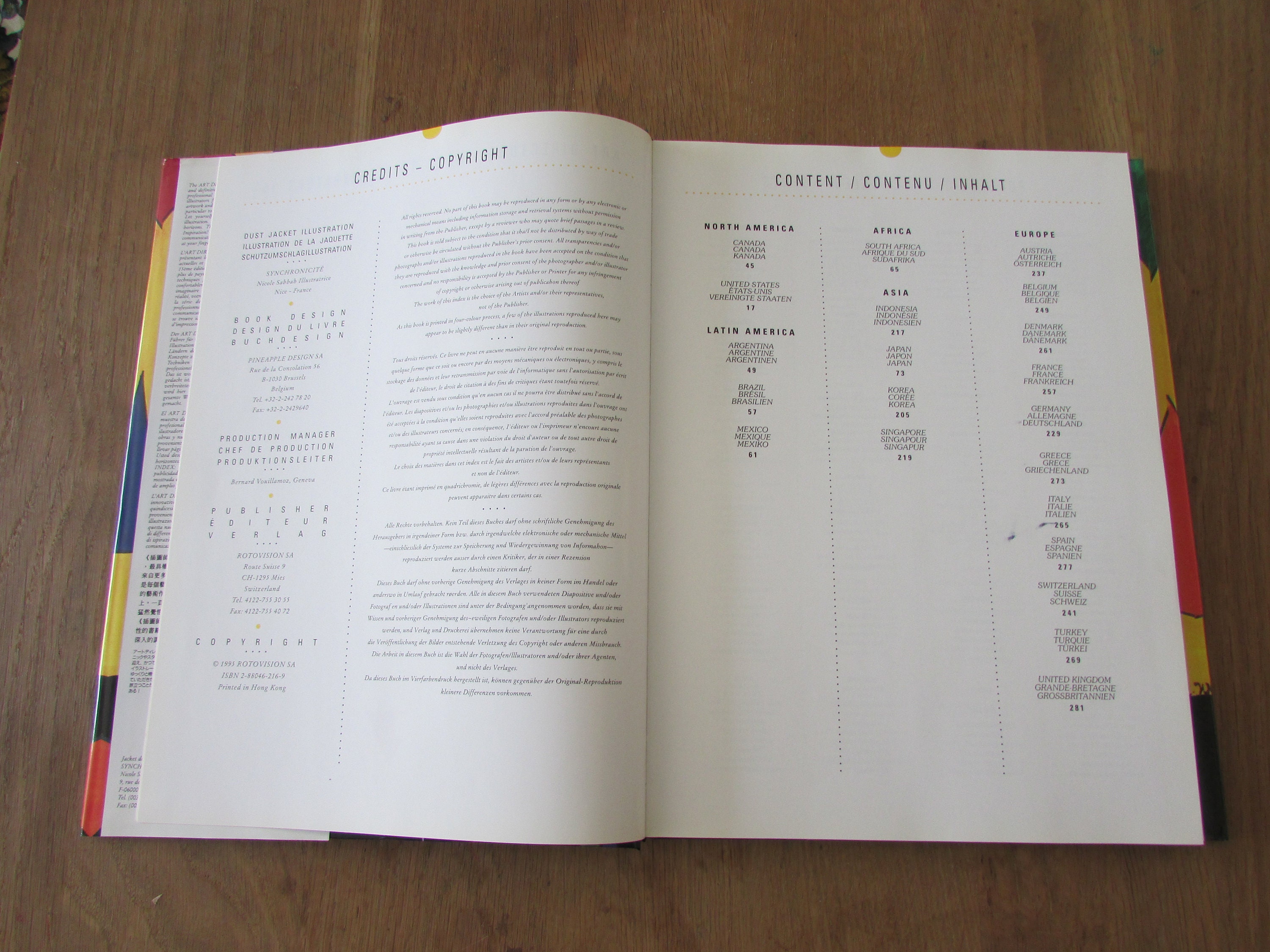 Art Directors' Index to Illustrators Book 15 (hardback, 1995