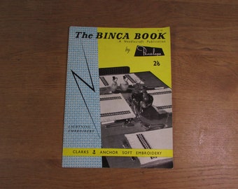 circa. 1950s The Binca Book No.42, a needlecraft publication by Penelope