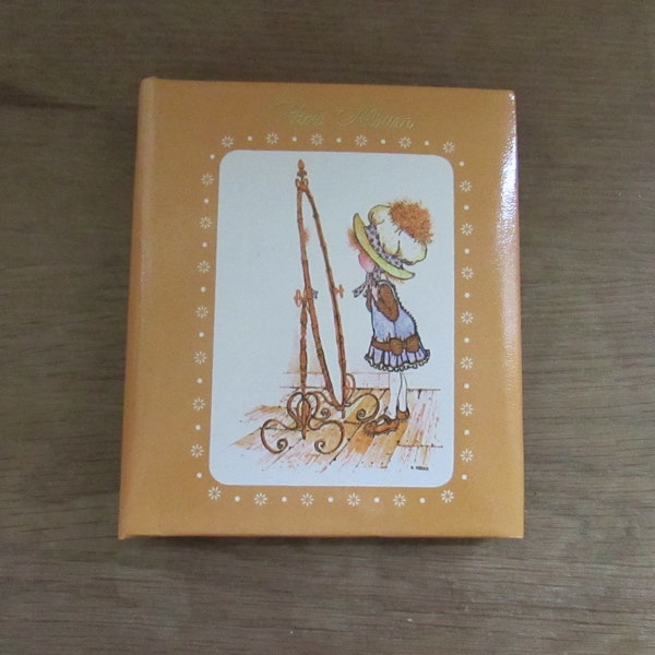 1970s Holly Hobbie photo album & gift box, printed in Hong Kong