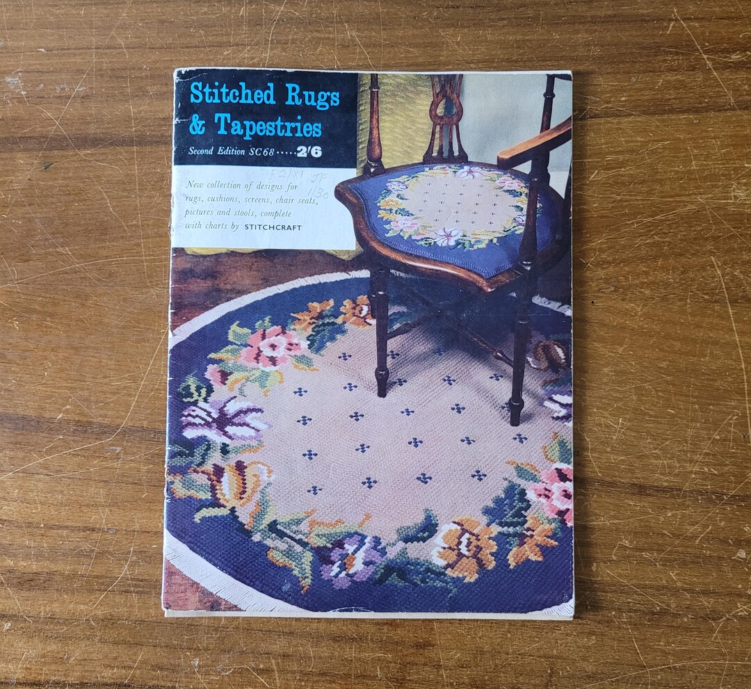 1960s Stitchcraft Stitched Rugs & Tapestries, Second Edition SC68 ...