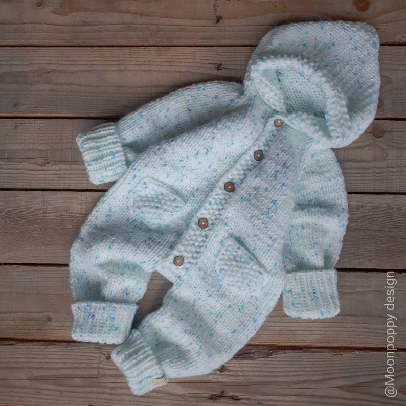 Niedlicher Frosch-Strampler Für Babys - 3D Tier Overall Mit Kapuze Und Druckknöpfen