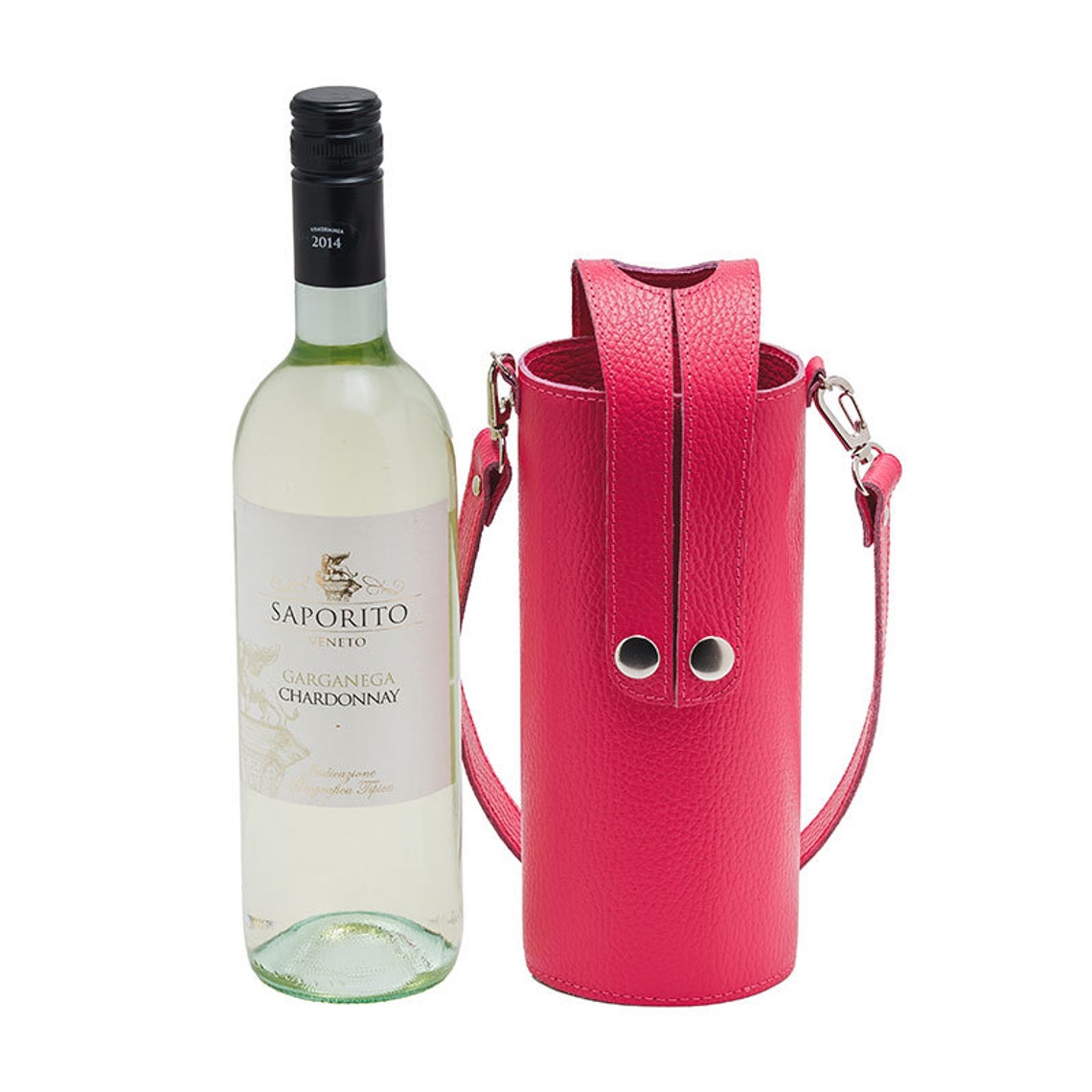 Leather wine bottle carrier leather wine bottle tote leather Etsy