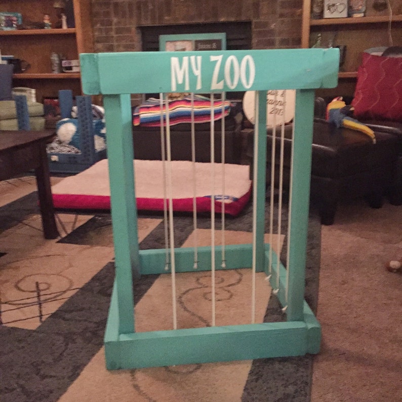 stuffed animal storage zoo