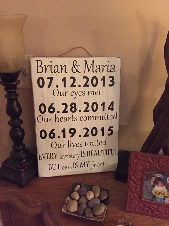 SALE rustic wedding signs personalized wedding signs Etsy